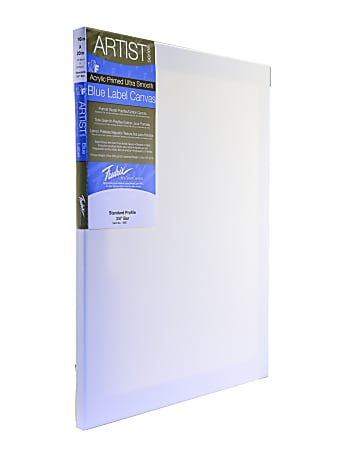 Fredrix Blue Label Ultra-Smooth Pre-Stretched Artist Canvas,