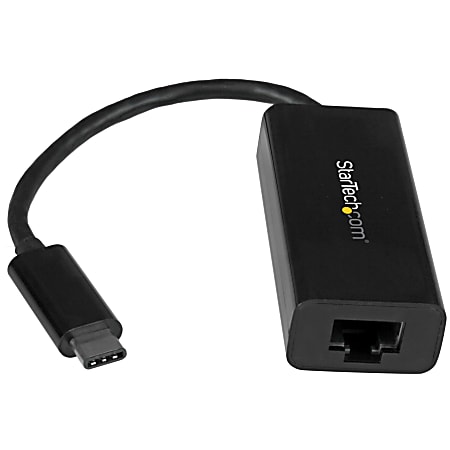 StarTech.com Thunderbolt 3 USB C To Gigabit Ethernet Adapter