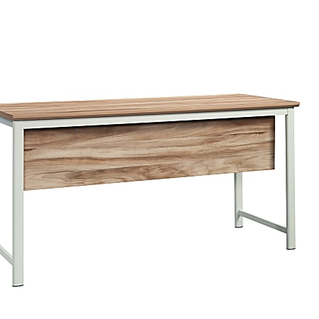 Sauder® Bergen Circle Modesty Panel For 60" Desks, 12-7/8"H x 53-1/8"W x 4-1/4"D, Kiln Acacia