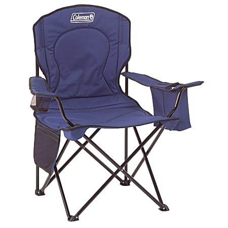 Coleman® Quad Chair with Cooler, Blue