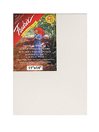 Fredrix Red Label Stretched Cotton Canvases, 11" x