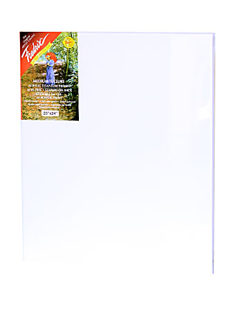 Fredrix Red Label Stretched Cotton Canvas, 20" x 24" x 11/16"