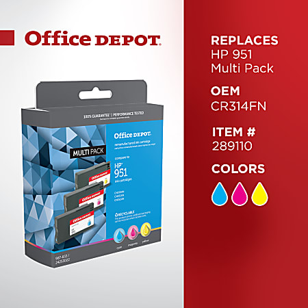 Remanufactured Cyan Ink, Replacement for 951 (CN050AN), 700 Page-Yield, Ships in 1-3 Business Days