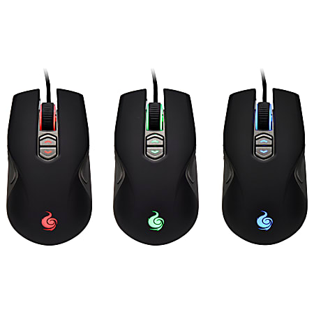 CM Storm Recon - Ambidextrous 4000 DPI Gaming Mouse with Multicolor LEDs for Left and Right Handed Users (Black)
