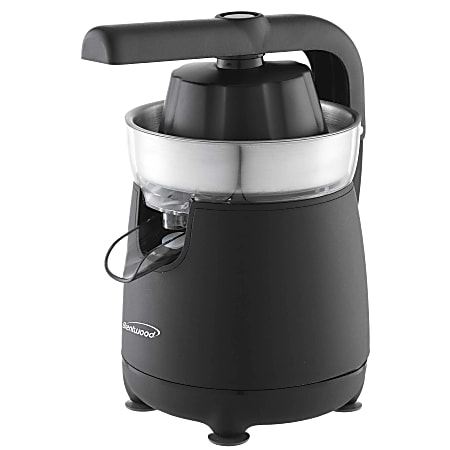 Brentwood® 80-Watt Electric Citrus Juicer with Ergonomic Lever, Black