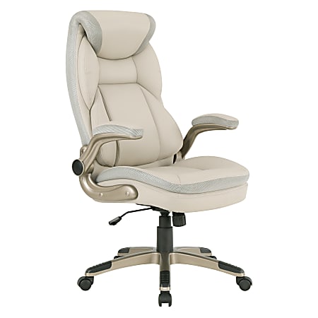 Office Star Ergonomic Leather High Back Executive Office Chair