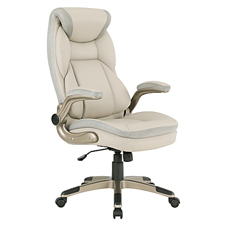 Office Star™ Ergonomic Leather High-Back Executive Office Chair,