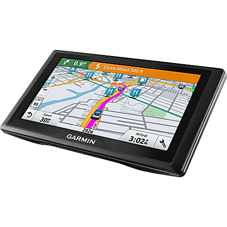 Garmin Drive 60LM Automobile Portable GPS Navigator - Mountable, Portable - 6.1" - Speed Camera Detector - microSD - Lane Assist, Junction View, Text-to-Speech, Speed Assist, Turn-by-turn Navigation - USB - 1 Hour - Preloaded Maps - Lifetime Map Updates