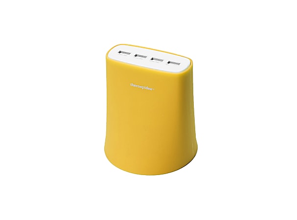 Jelly USB Charger, Yellow