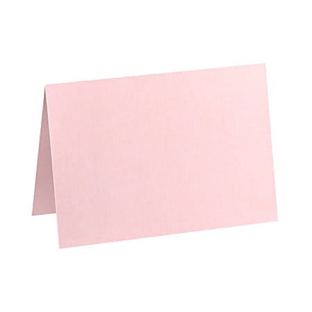 LUX Folded Cards, A9, 5 1/2" x 8 1/2", Candy Pink, Pack Of 1,000