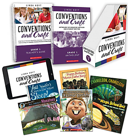 Scholastic Professional Conventions And Craft Instruction Kit, 1st Grade