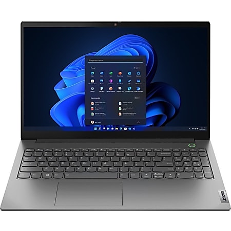 Lenovo ThinkBook 15 G4 IAP 21DJ00G5US 15.6" Touchscreen Notebook - Intel Core i7 i7-1255U Deca-core (10 Core) 1.70 GHz - 16 GB RAM- 512 GB SSD - Mineral Gray - Windows 11 Pro - 8 Hours Battery