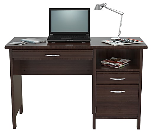 Inval Contemporary 47 W Computer Desk Espresso Wengue