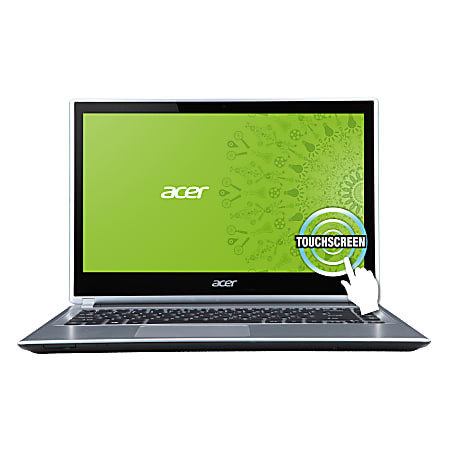 Acer® Aspire V5-471P-6662 Laptop Computer With 14" Touch-Screen Display & 3rd Gen Intel® Core™ i3 Processor, Silver