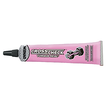 ITW Professional Brands DYKEM® Cross-Check™ Torque Seal® Tamper-Proof Indicator Paste, Pink, Case Of 24