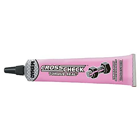 ITW Professional Brands DYKEM® Cross-Check™ Torque Seal® Tamper-Proof Indicator Paste, Pink, Case Of 24