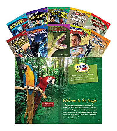 Teacher Created Materials TIME FOR KIDS® Nonfiction Book Set, Set 3, Set Of 10 Books, Grade 5