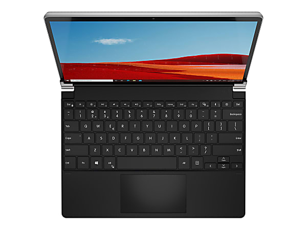 Brydge SP+ - Keyboard - with touchpad - backlit - wireless - Bluetooth 5.0 - QWERTY - English - platinum - for Microsoft Surface Pro 8