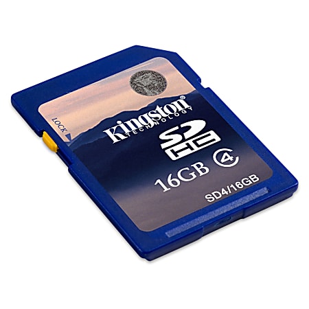 Kingston® SDHC™ Class 4 Memory Card, 16GB