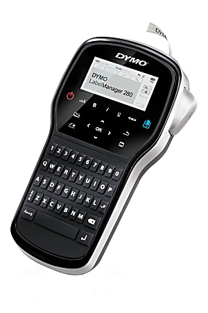 DYMO Label MakerLabelManager 280 Rechargeable Portable Label Maker Easy-t... 