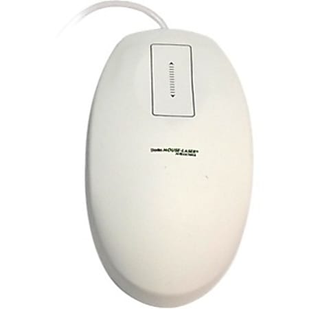SterileMOUSE-LASER Antibacterial Mouse - SterileMOUSE-LASER Antibacterial Washable Mouse (White) (USB) | SF08-14