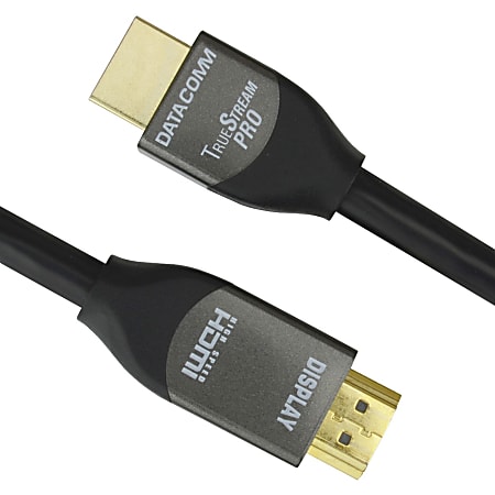 DataComm TrueStream Pro HDMI Audio/Video Cable - 3 ft HDMI A/V Cable  - 461803BK