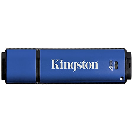 Kingston 4GB DataTraveler Vault Privacy Edition USB 2.0 Flash Drive