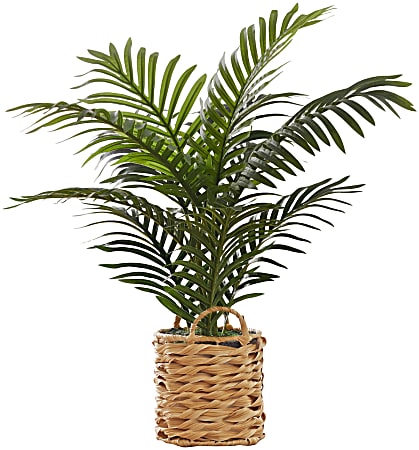 Monarch Specialties Essie 24”H Artificial Plant With Pot, 24”H x 25”W x 23"D, Green