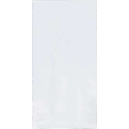 Office Depot® Brand 1.5 Mil Flat Poly Bags, 2" x 5", Clear, Case Of 1000