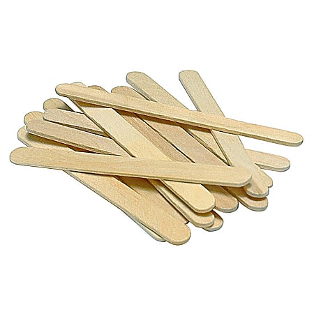 Pacon® Wood Craft Sticks, 4 1/4" x 3/8", Natural, Box Of 1000