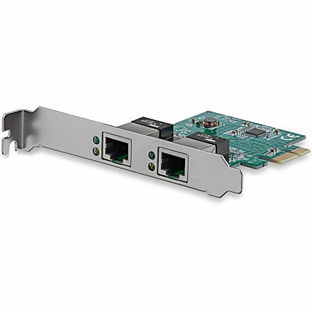 StarTech.com Dual Port Gigabit PCI Express Server Network Adapter Card