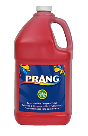 Prang® Ready-To-Use Tempera Paint, 128 Oz., Red