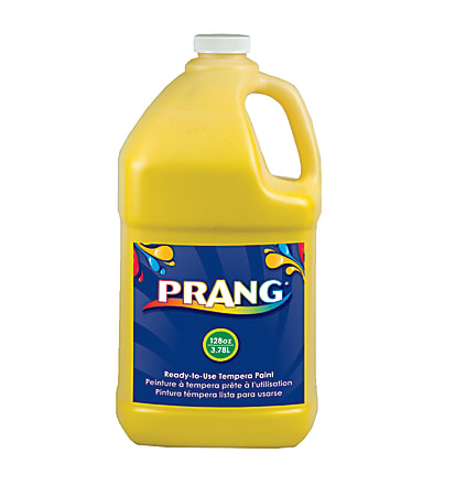 Prang® Ready-To-Use Tempera Paint, 128 Oz., Yellow