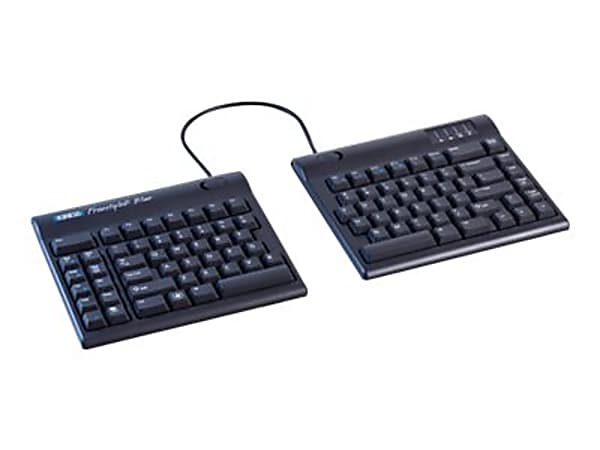Kinesis Freestyle2 Blue Multichannel Keyboard wireless Bluetooth Office Depot