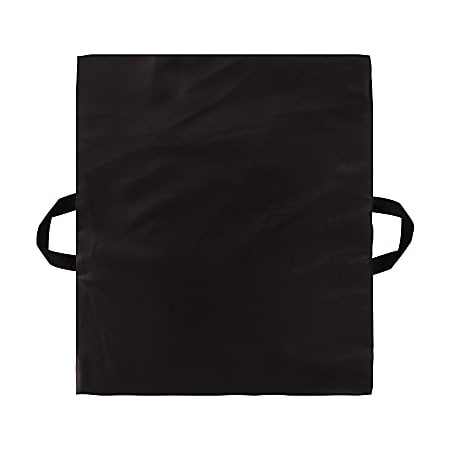 DMI® Reversible Gel Foam Seat Cushion, 16"H x 20"W x 2"D, Black