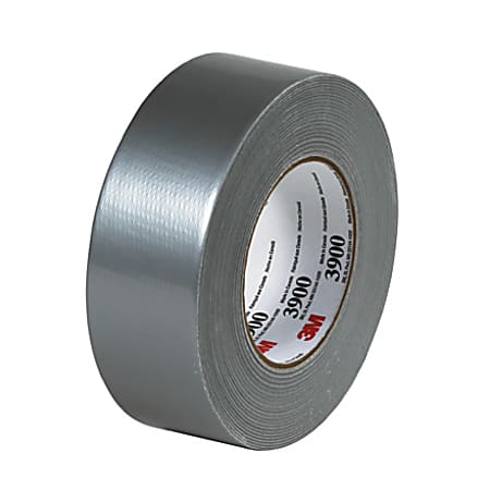 3M™ 3900 Duct Tape, 2" x 60 Yd., Silver, Case Of 3