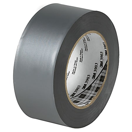 3M™ 3903 Duct Tape, 2" x 50 Yd., Silver, Case Of 3