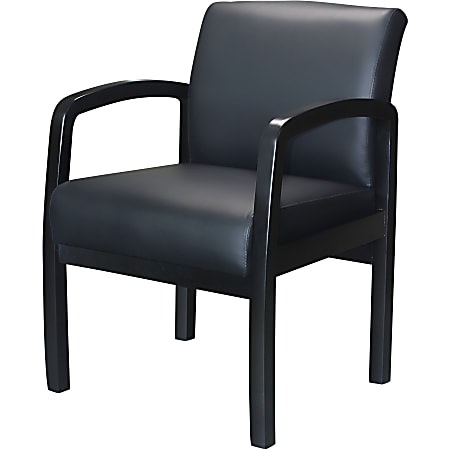 Boss Office Products Guest Chair with Antimicrobial Protection Black ...