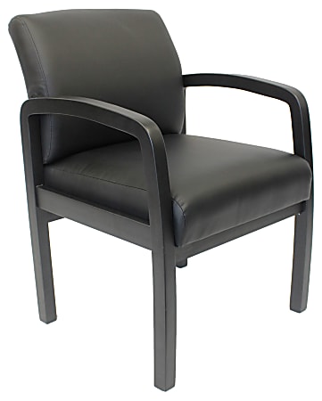 Boss Office Products Guest Chair with Antimicrobial Protection