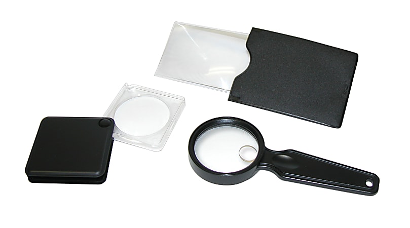 CARSON 3-Piece Magnifier Set