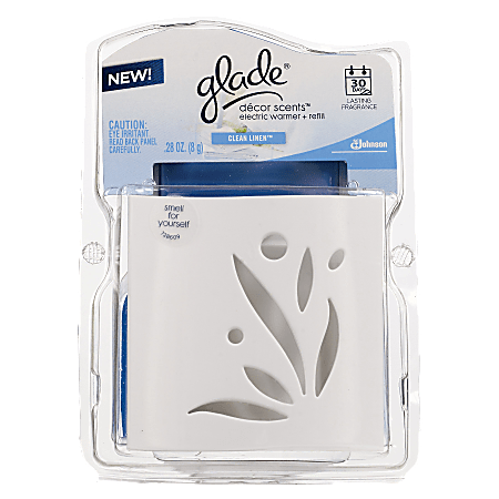 Glade® Decor Scents® Electric Warmer Kit, Clean Linen®