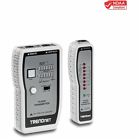TRENDnet Network Cable Tester, Tests Ethernet, USB And