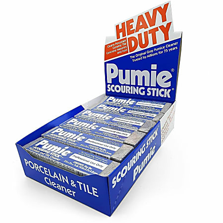Pumice Pumie&reg; Scouring Sticks, Pack Of 12