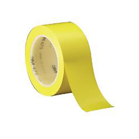 3M® 471 Solid Vinyl Tape, 1" x 36 Yd., Yellow, Case Of 6