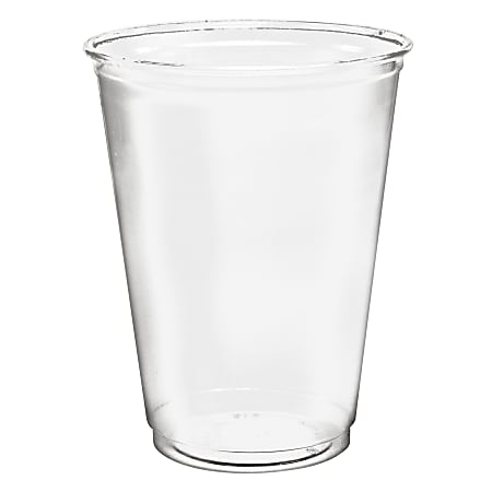 Dart® Ultra Clear™ PET Cups, 12 Oz, Clear, 50 Cups Per Bag, Carton Of 20 Bags