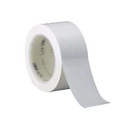 3M® 471 Solid Vinyl Tape, 2" x 36 Yd., White, Case Of 3