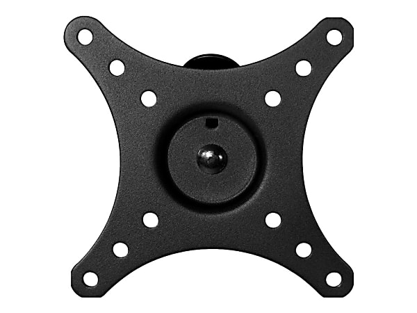 SIIG Tilting Wall Mount For 10 - 26" Flat-Panel TVs And Monitors, 4.6"H x 4.6"W x 2.1"D, Black