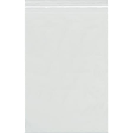 Office Depot® Brand 4 Mil Reclosable Poly Bags, 4" x 6", Clear, Case Of 1000
