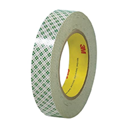 3M® 410M Double Sided Masking Tape, 1" x 36 Yd., Off White, Case Of 3