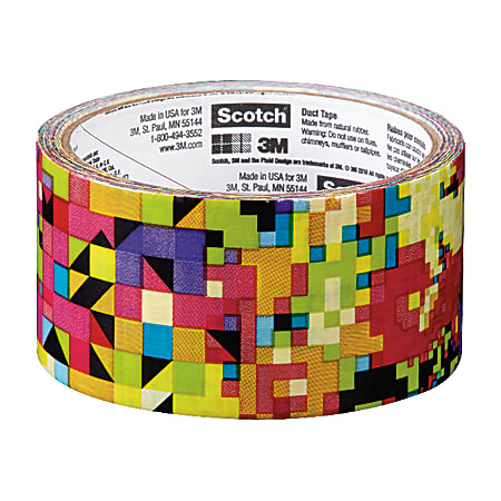  Scotch Duct Tape, Plaid to Meet You and Green Apple, 1.5-Inch  by 5-Yard, 2-Roll : Arts, Crafts & Sewing